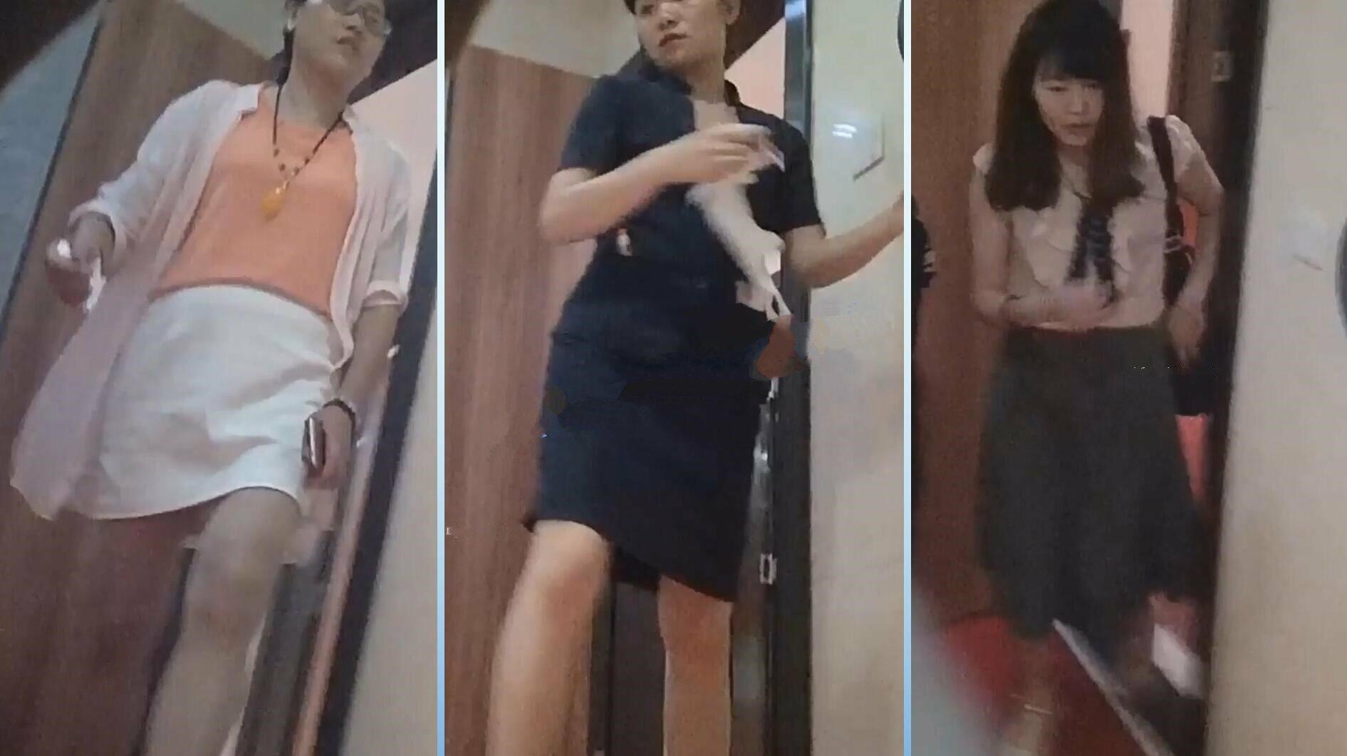 █魔手☛外购█大神潜入（商城）女厕❤️《高跟美腿》偷拍顾客和工作人员尿尿