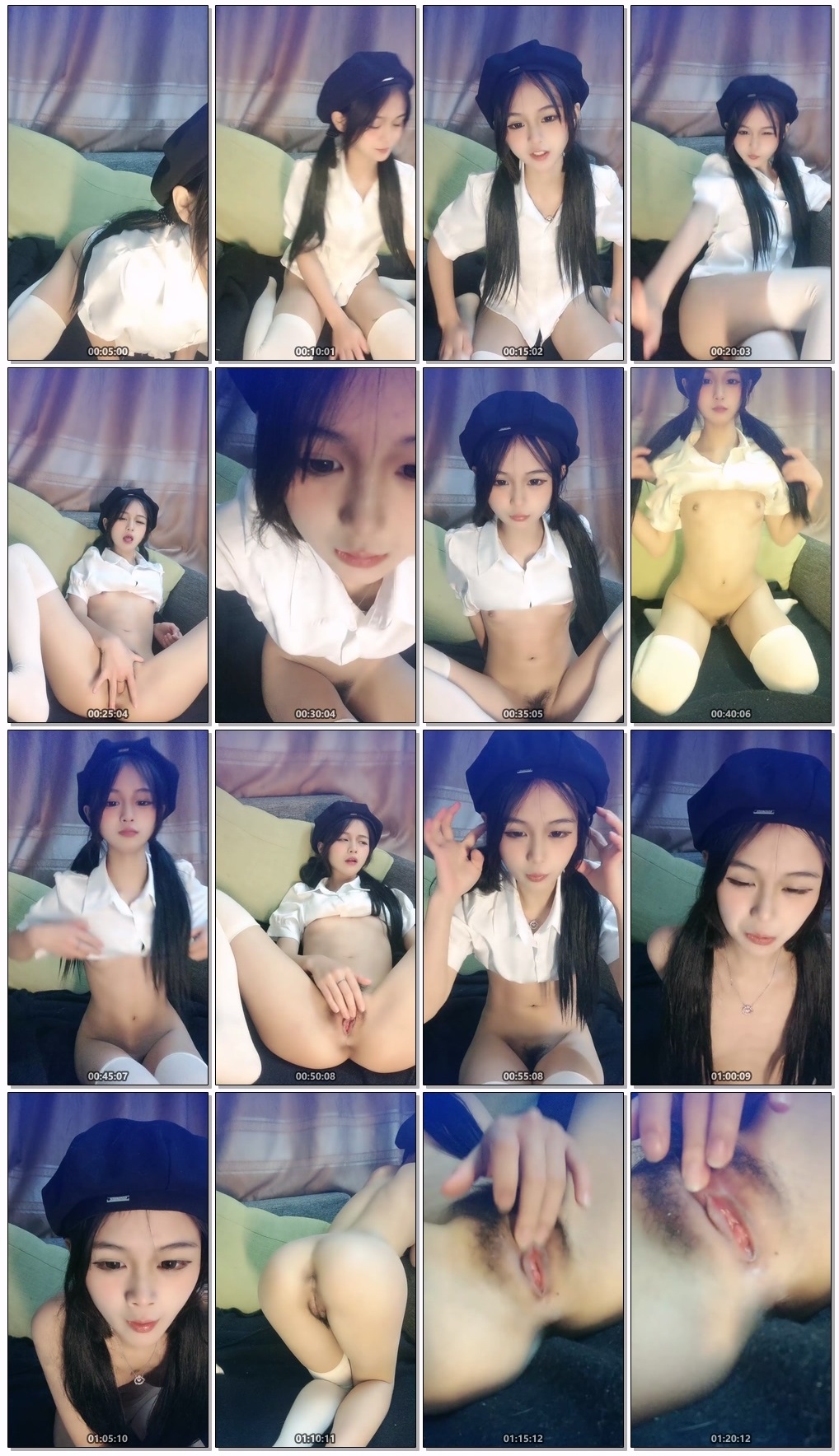 清纯双马尾嫩妹妹！较小身材骚的很！翘起双腿白袜子，揉搓小穴摆弄姿势，翘起美臀摇摆，极度诱惑