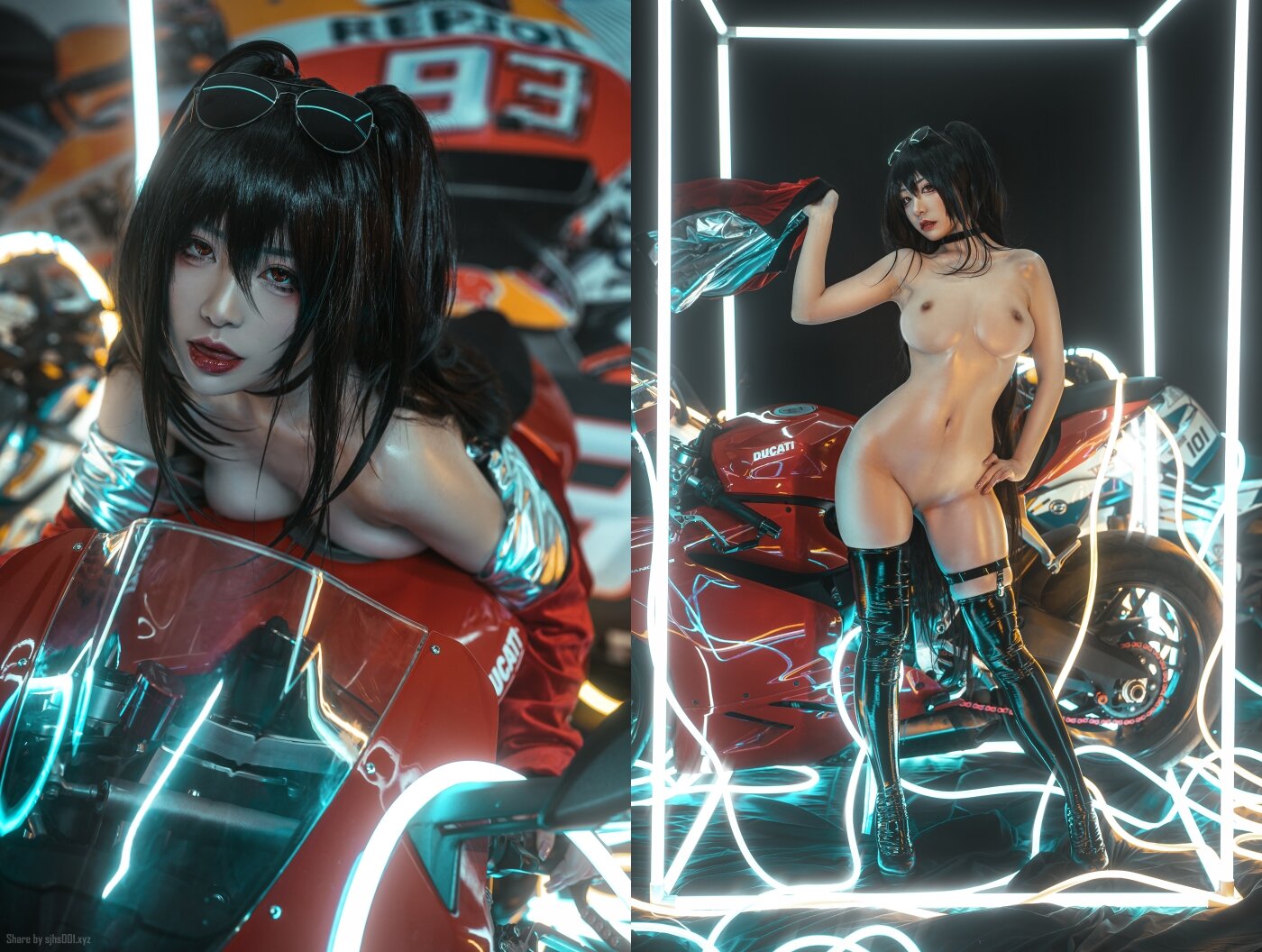 ⚡⚡顶流福利姬⭐青春无敌⭐大波白虎SS级完美露脸高颜清纯女神【喵小吉】高价私拍，碧蓝航线-大凤