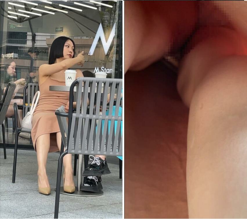商场偷拍美女裙底❤️UR级极品后妈裙御姐坐着玩高跟鞋惨遭CD透明裙边大学生逛商场屁股好黑..粉色蕾丝边花内