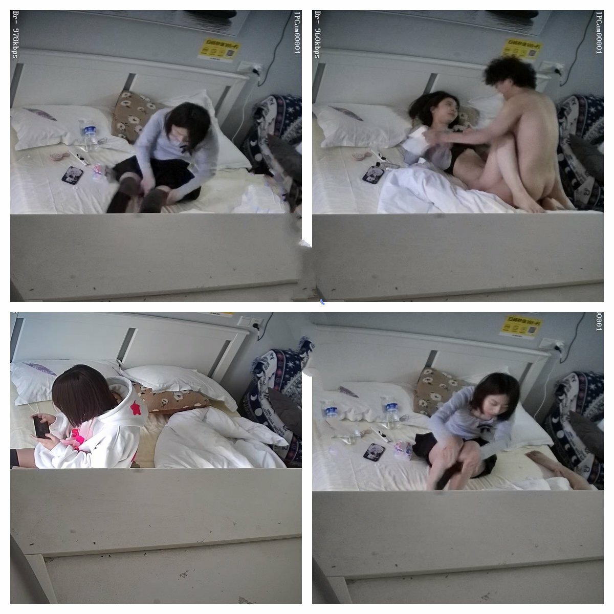 2023-11-25新流出安防精品❤️一个好白菜（气质小姐姐）又被被个楞青小伙拱了