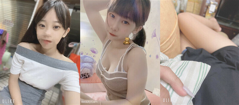 《台湾情侣泄密》非常可爱的双眼皮美女和男友的私密视讯遭曝光