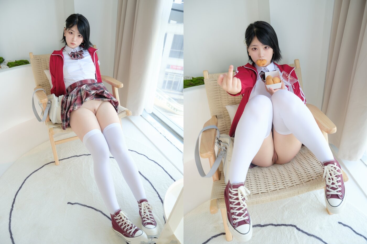 ⚡⚡2024重磅流出，素人渔夫万元私定【林书辞】JK服清纯美少女嫩妹【小枫】大尺度私拍，4K画质极致诱惑